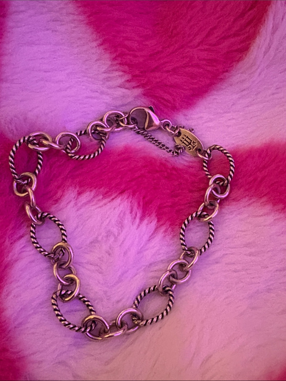 Delicate Twisted Link Silver Bracelet - Women’s Jewelry James Avery